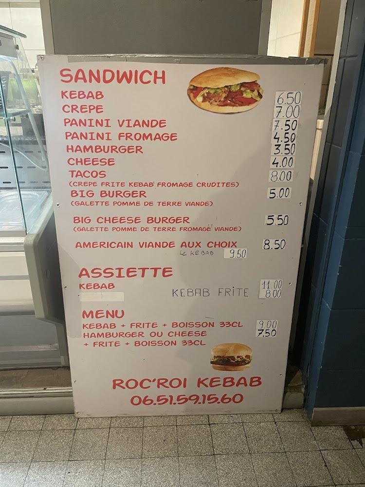 Roc'Roi Kebab - Menu Image 1